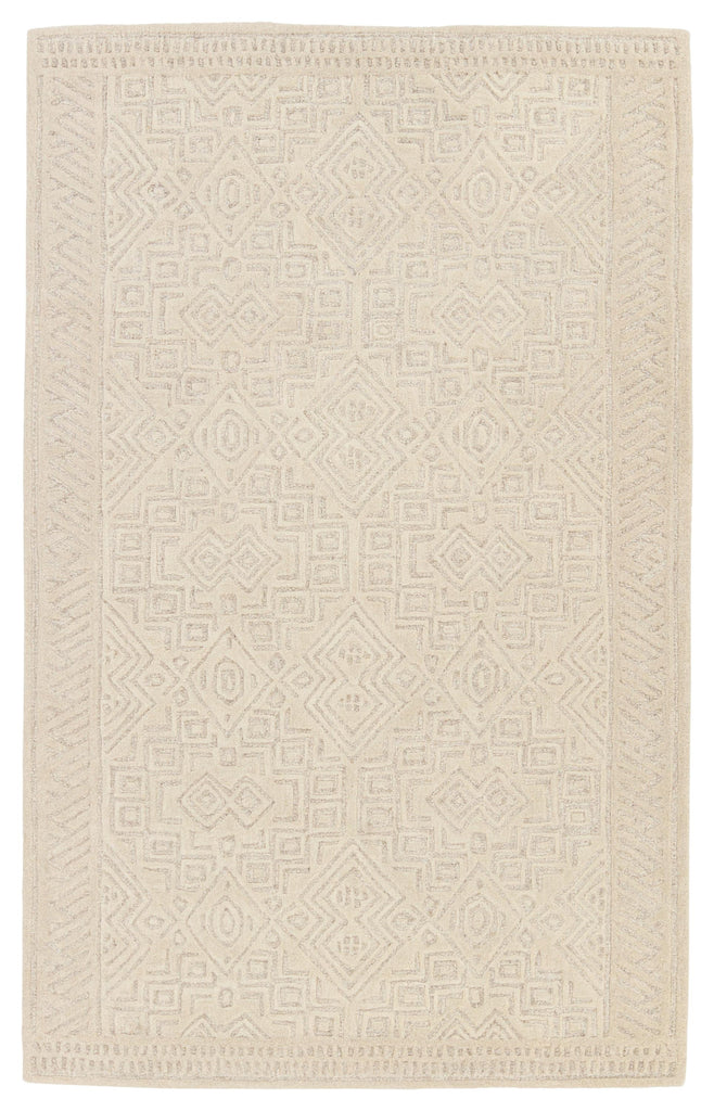 Jaipur Living Ecco Handmade Geometric Tan/ Gray Area Rug (9'X12')