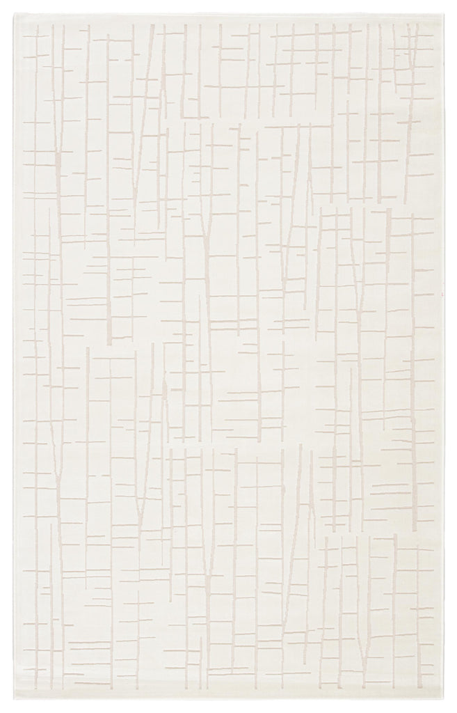 Jaipur Living Palmer Abstract White/ Cream Area Rug (5'X7'6")