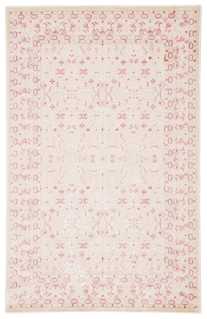 Jaipur Living Fables Regal Damask Ivory / Pink 5' x 7'6" Rug