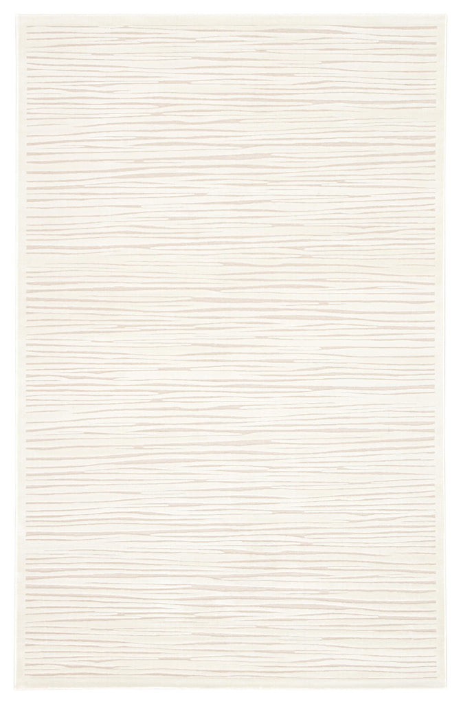 Jaipur Living Fables Linea Abstract White / Ivory 2' x 3' Rug