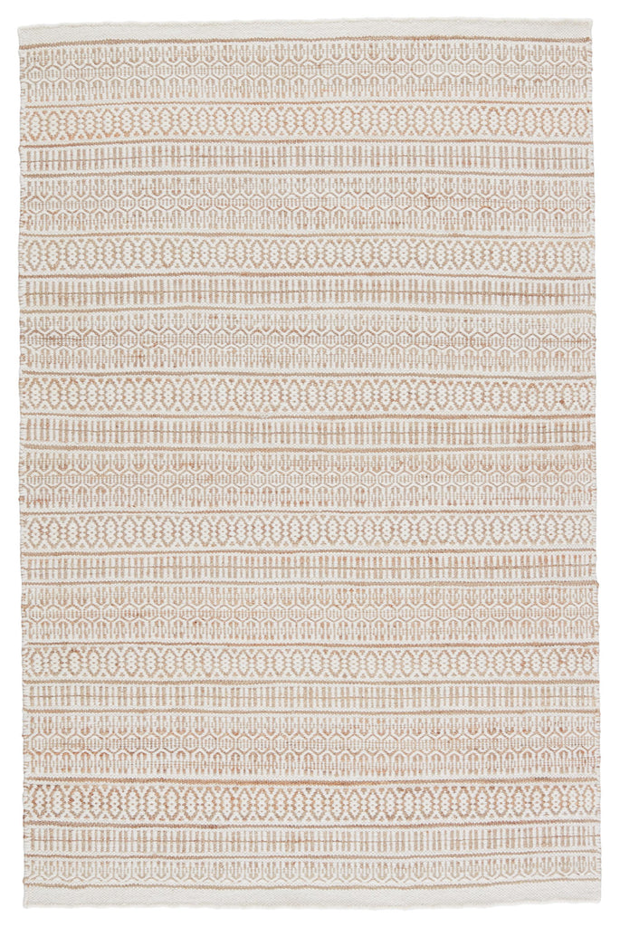 Jaipur Living Galway Natural Trellis Beige/ Ivory Area Rug (5'X8')