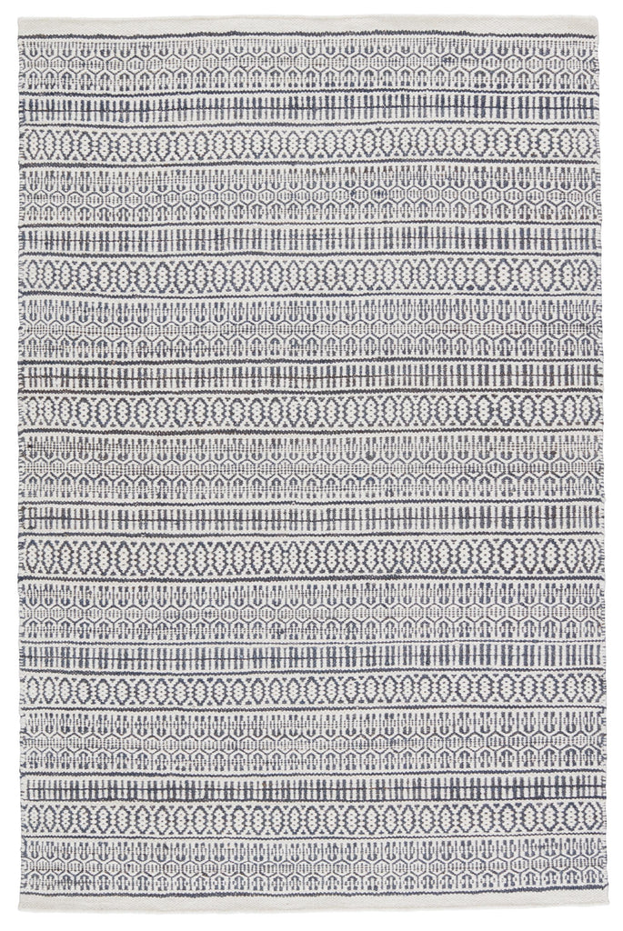 Jaipur Living Fontaine Galway Trellis Slate / Ivory 5' x 8' Rug