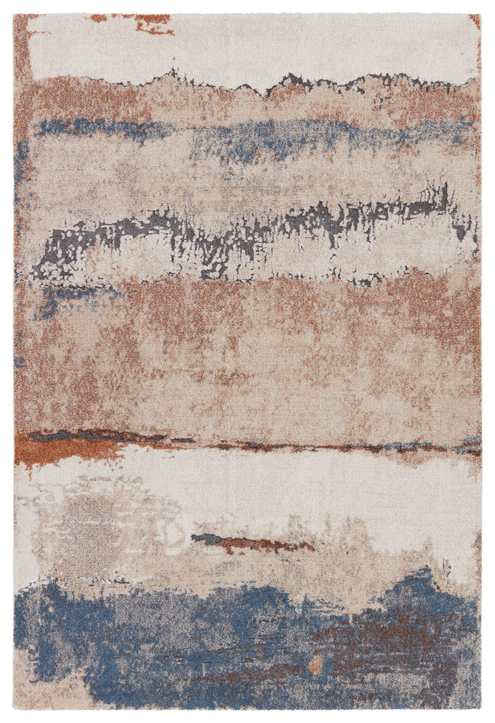 Jaipur Living Ferris Sobia Abstract Tan / Blue 5' x 7'6" Rug