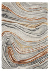 Jaipur Living Genesis Atha Abstract Copper / Gray 2' X 3' Rug