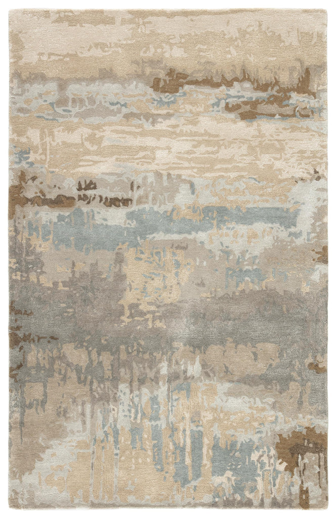 Jaipur Living Genesis Benna Abstract Brown / Gray 5' x 8' Rug