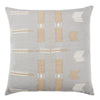 Jaipur Living Nagaland Pillow Longkhum Tribal Light Gray / Tan 18