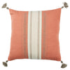 Jaipur Living Nagaland Pillow Maikham Tribal Coral / Cream 18