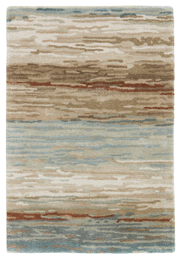 Jaipur Living Genesis Mondrian Abstract Tan / Light Gray 2' x 3' Rug