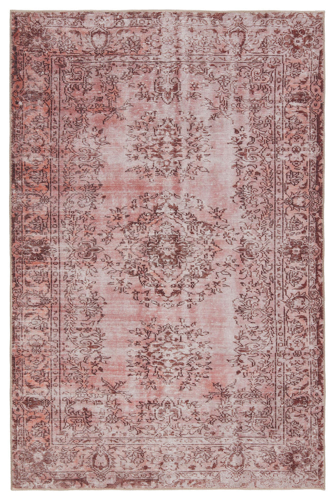 Jaipur Living Harman Berxley Medallion Rose / Maroon 7'6" x 10' Rug