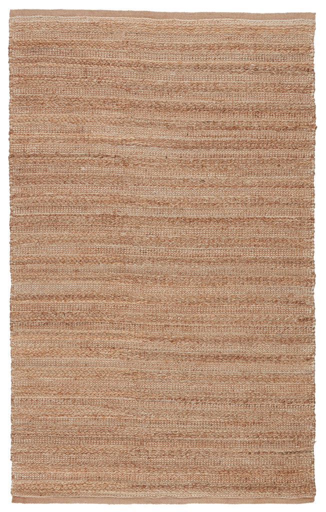 Jaipur Living Canterbury Natural Solid Tan/ White Area Rug (8'X10')