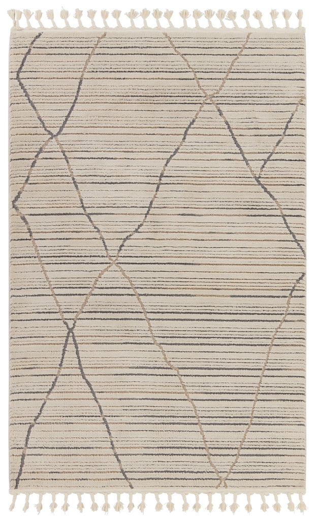 Jaipur Living Jaida Sachi Trellis Ivory / Gray 10' x 14' Rug