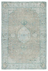 Jaipur Living Kai Alessia Border Aqua / Beige 2' X 3' Rug