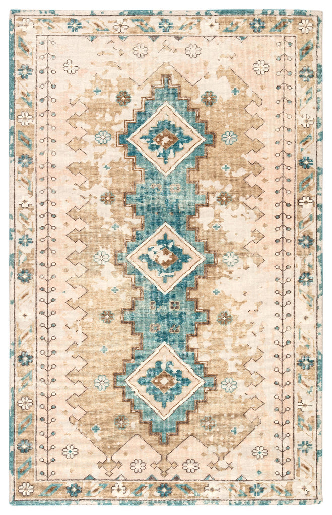 Jaipur Living Kai Pathos Medallion Pink / Blue 8' x 11' Rug