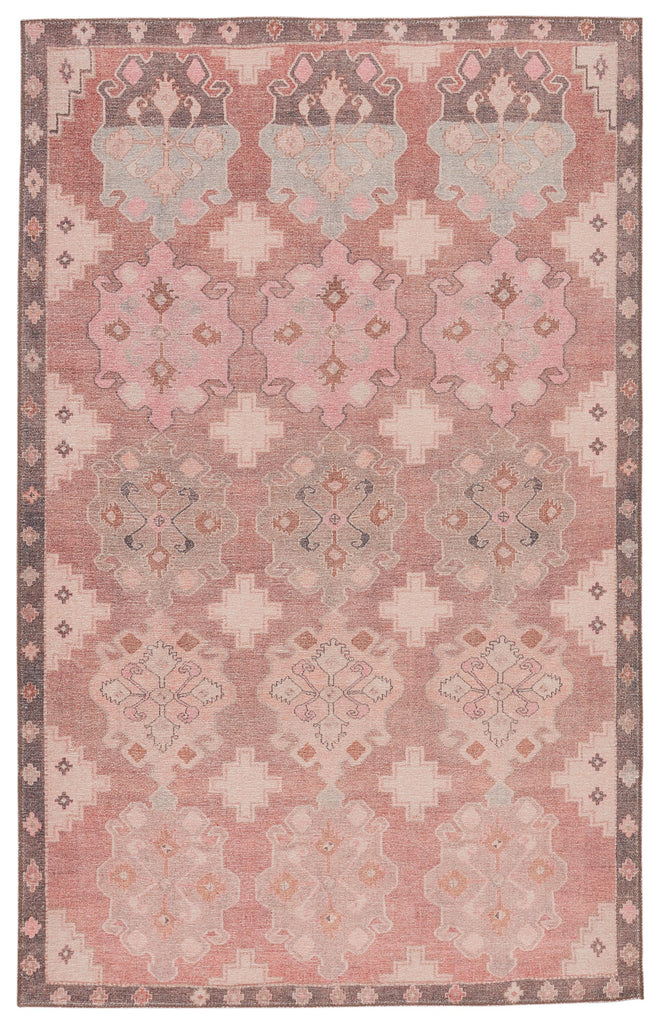 Vibe By Jaipur Living Chilton Medallion Pink/ Brown Area Rug (9'X12')