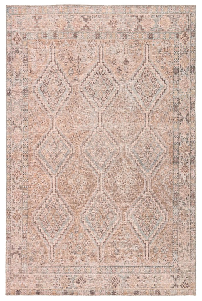 Jaipur Living Marquesa Trellis Light Pink/ Blue Area Rug (9'X12')