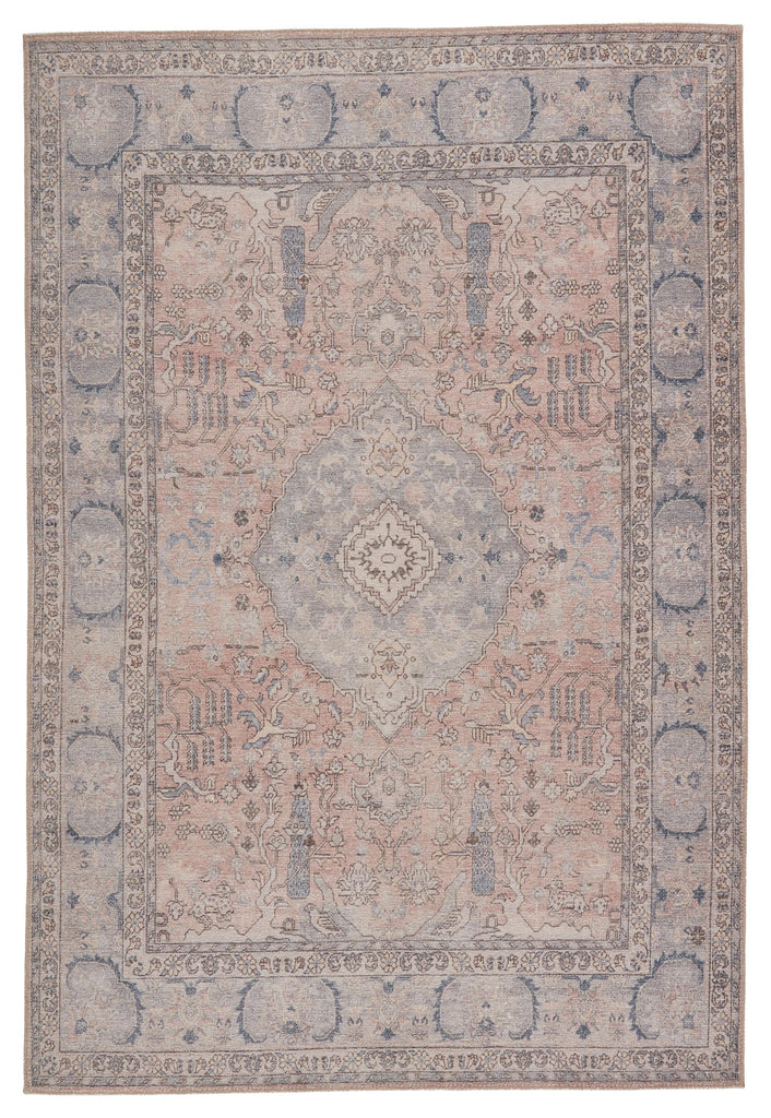 Jaipur Living Kindred Kadin Medallion Pink / Blue 5' x 7'6" Rug