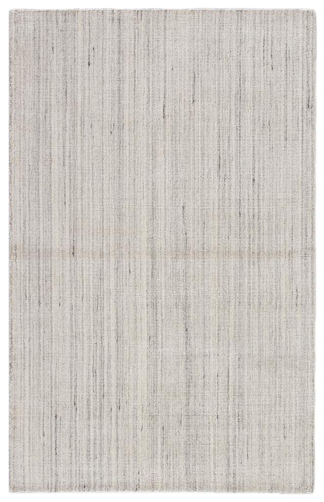 Jaipur Living Kelle Handmade Stripe Gray/ White Area Rug (10'X14')