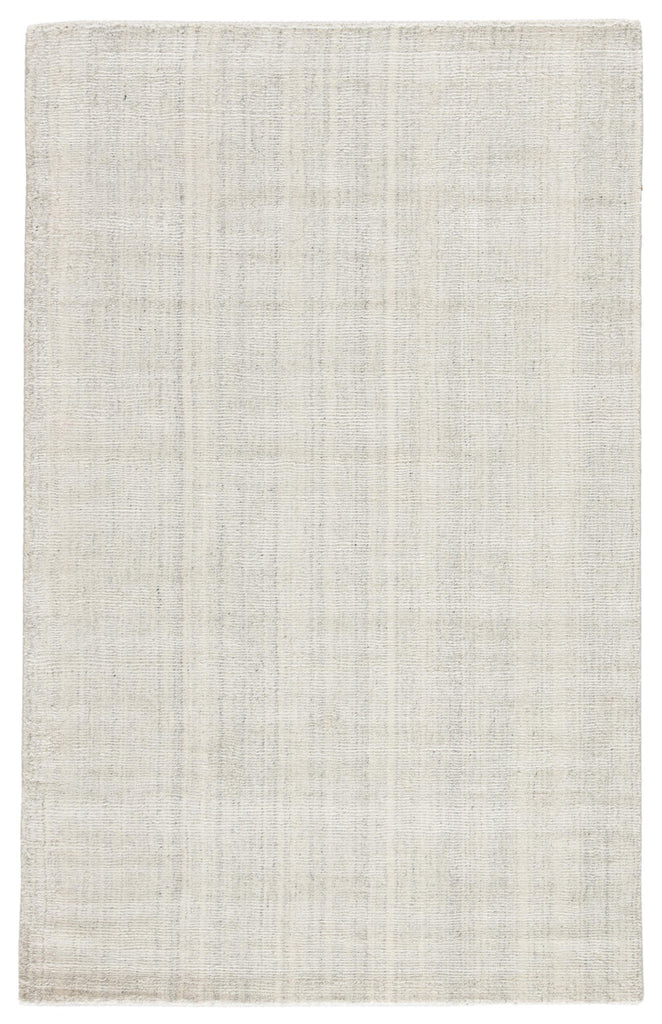 Jaipur Living Konstrukt Kelle Solid White / Gray 8' x 10' Rug