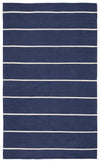 Jaipur Living Lanai Corbina Stripes Dark Blue / Ivory 2' X 3' Rug