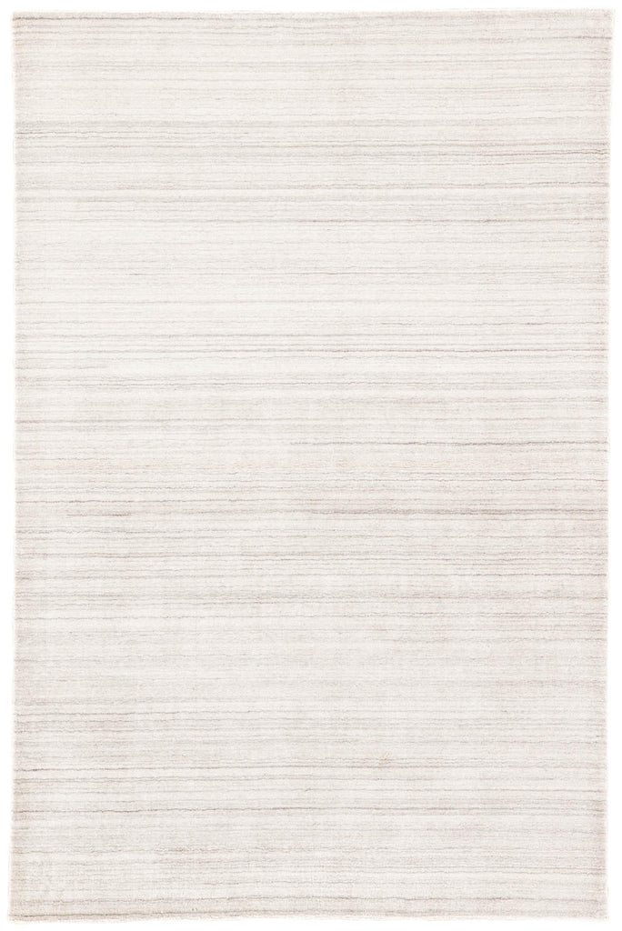 Jaipur Living Lefka Bellweather Solid Ivory / Light Gray 8' x 10' Rug