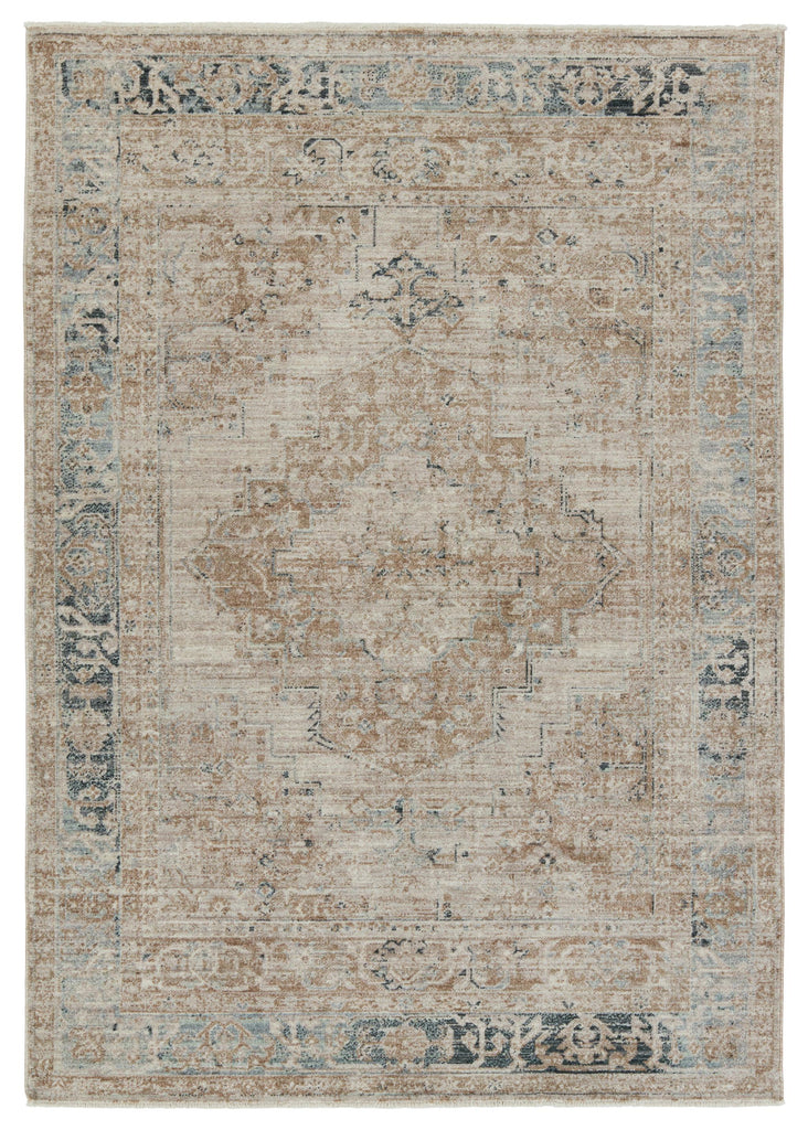 Vibe By Jaipur Living Emory Medallion Taupe/ Tan Area Rug (5'X7'6")