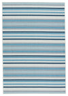 Jaipur Living Mahaba Lloria Stripes Blue / Cream 2' X 3' Rug