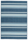 Jaipur Living Mahaba Devato Stripes Blue / Cream 2' X 3' Rug