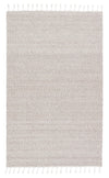 Jaipur Living Majorca Adria Solid Cream / Gray 5' X 8' Rug