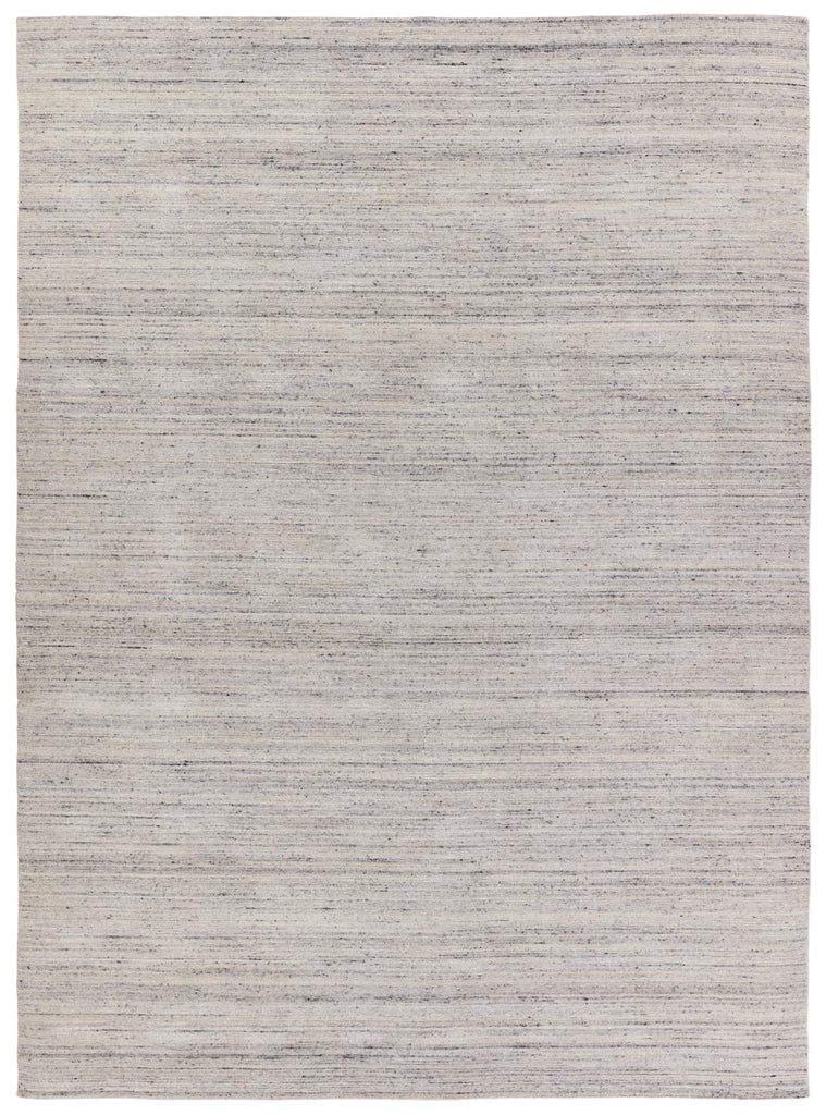 Jaipur Living Madras Vassa Solid White / Gray 8' x 11' Rug