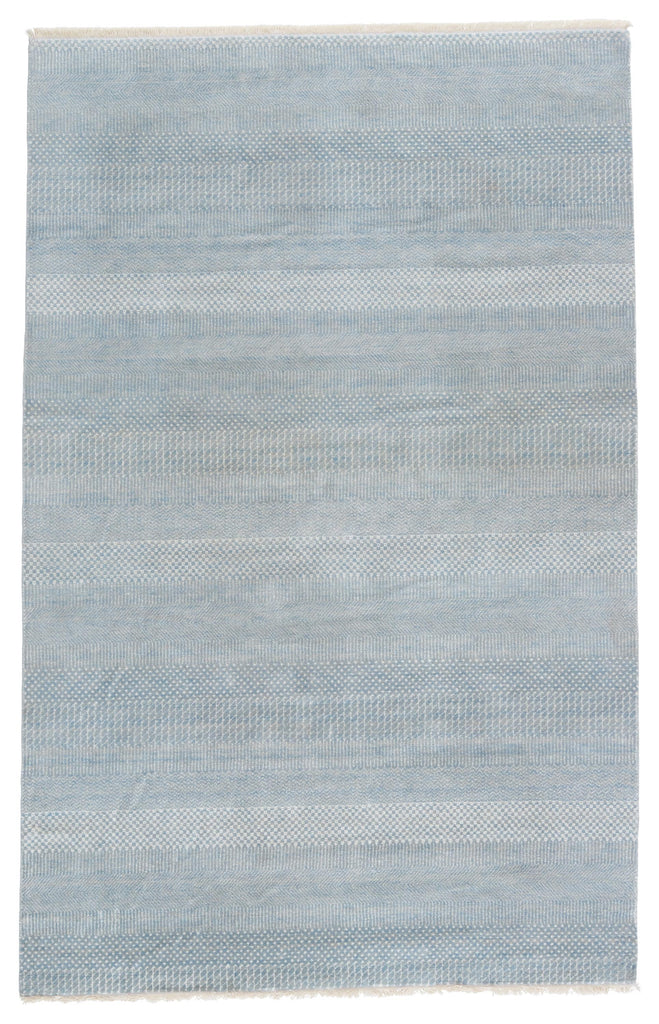 Jaipur Living Merritt Adler Tribal Sky Blue / Ivory 6' x 9' Rug