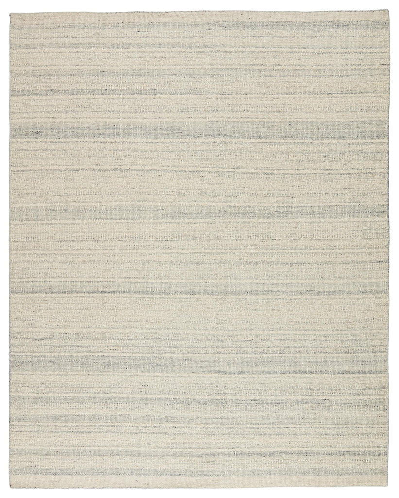 Jaipur Living Culver Handmade Striped Light Gray/ Cream Area Rug (5'X8')