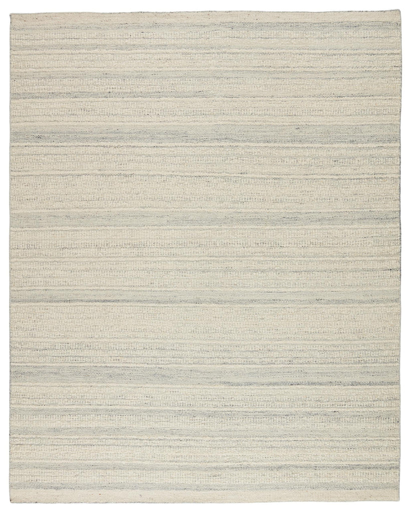 Jaipur Living Culver Handmade Striped Light Gray/ Cream Area Rug (9'X12')