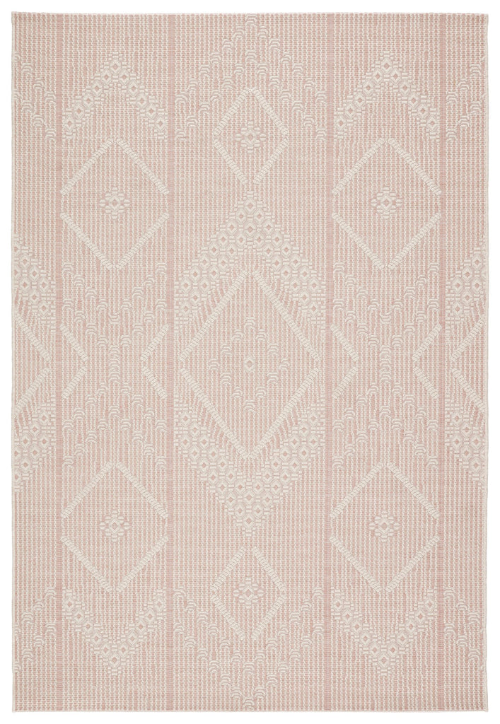 Jaipur Living Monteclair Shiloh Tribal Light Pink / Cream 5'3" x 7'6" Rug