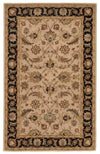 Jaipur Living Mythos Selene Floral Beige / Black 2' X 3' Rug