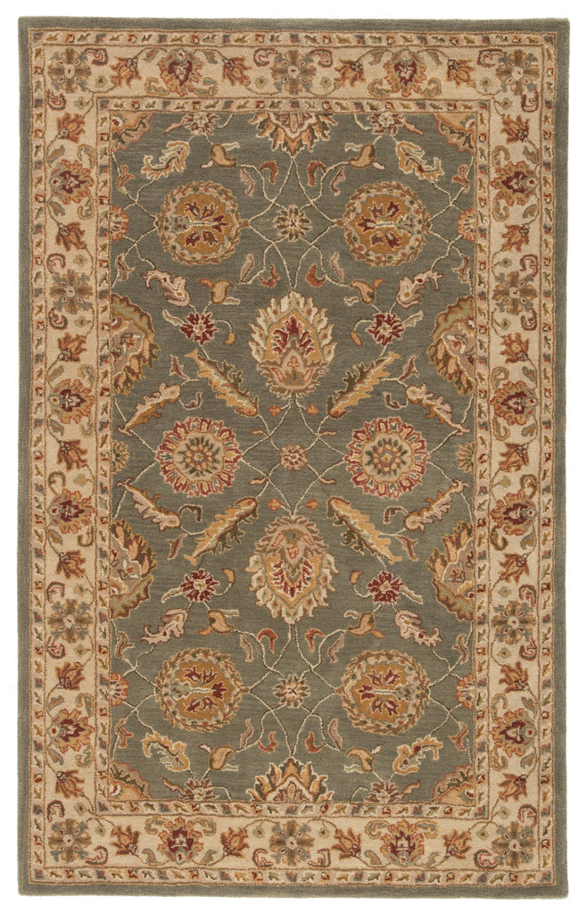 Jaipur Living Mythos Callisto Floral Green / Beige 4' x 6' Rug