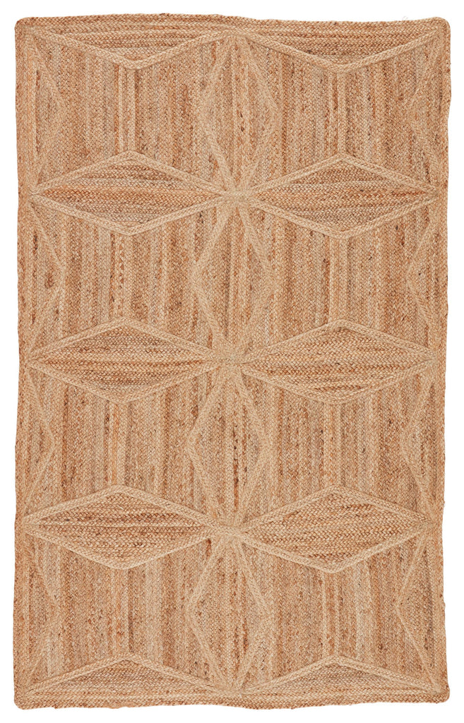 Jaipur Living Naturals Tobago Abel Geometric Beige 5' x 8' Rug