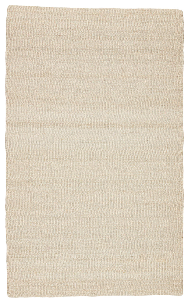 Jaipur Living Hutton Natural Solid White Area Rug (5'X8')