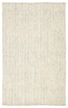 Jaipur Living Naturals Tobago Bluffton Solid Ivory / Blue 2' X 3' Rug