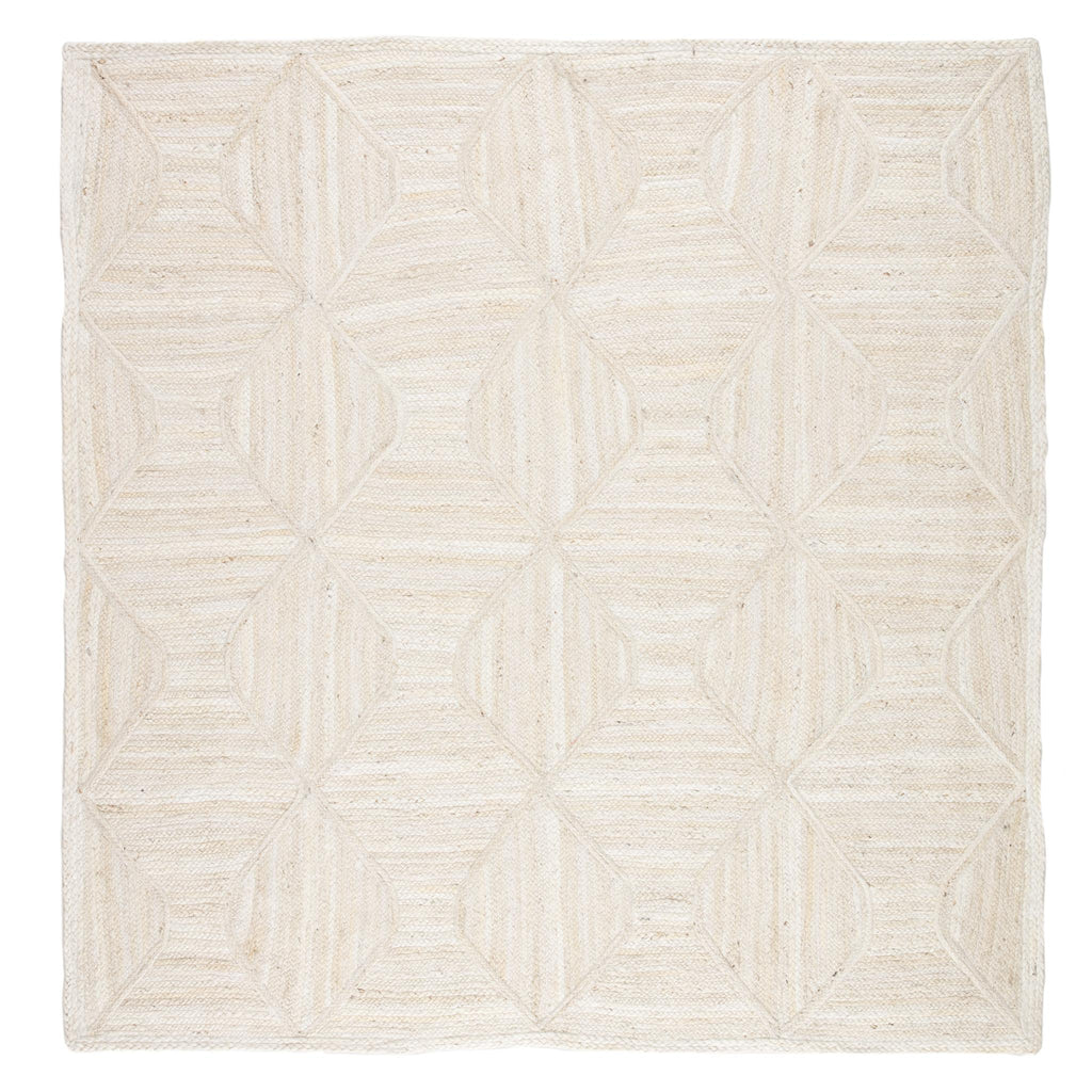 Jaipur Living Sisal Bow Natural Trellis Ivory/ Beige Square Area Rug (8' Sqr)