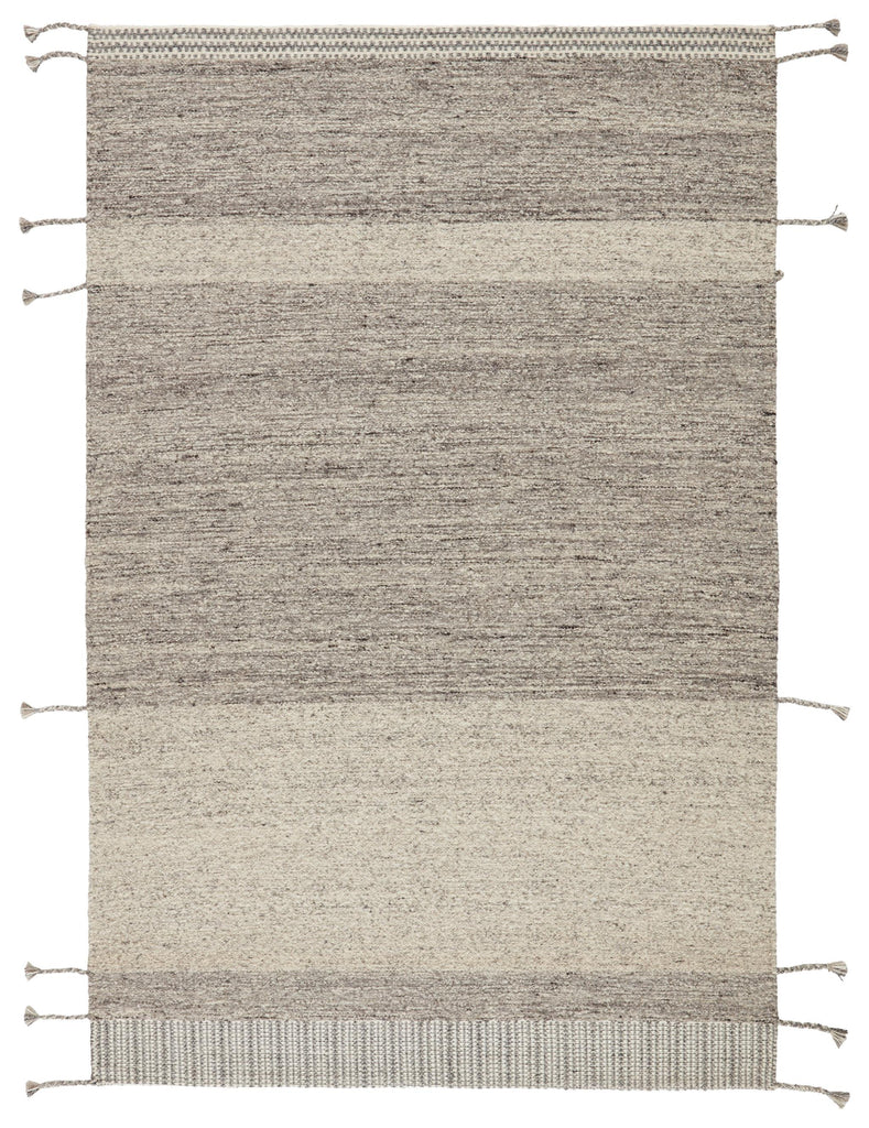 Jaipur Living Nazca Coolidge Stripes Gray 5' x 8' Rug