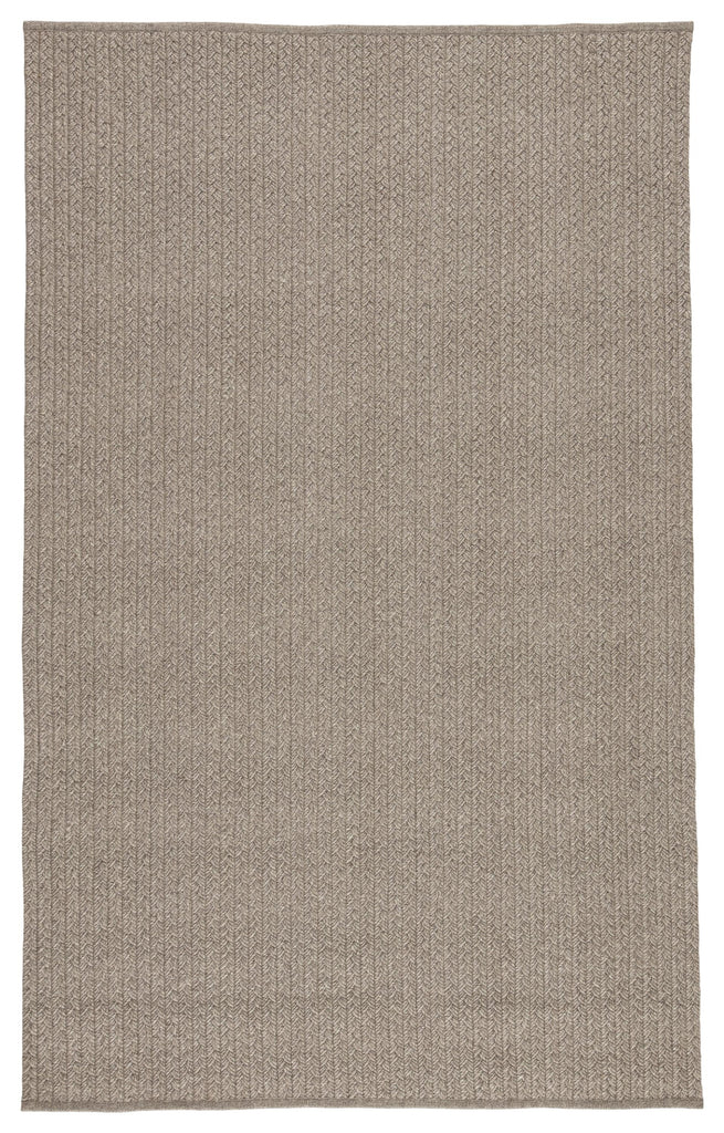 Jaipur Living Iver Indoor/ Outdoor Solid Gray Area Rug (4'X6')