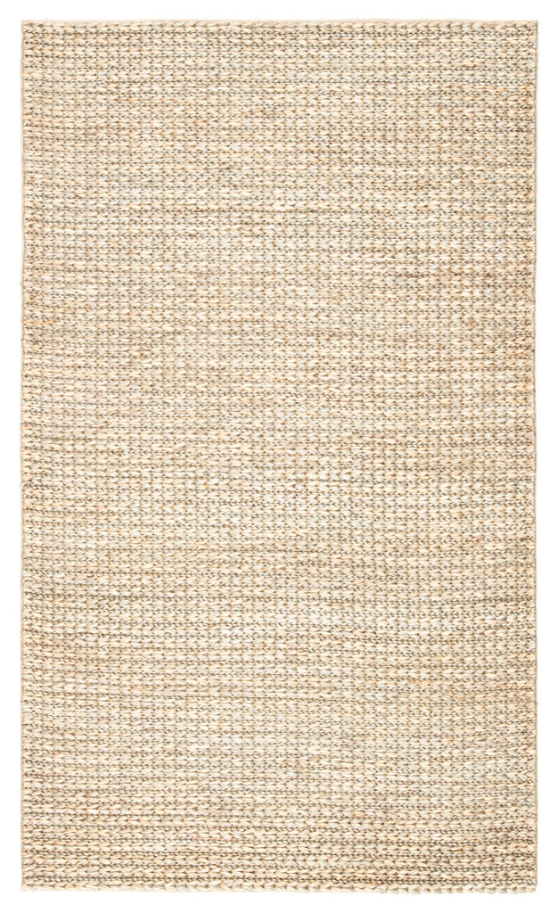 Jaipur Living Calista Natural Solid Tan/ Gray Area Rug (5'X8')