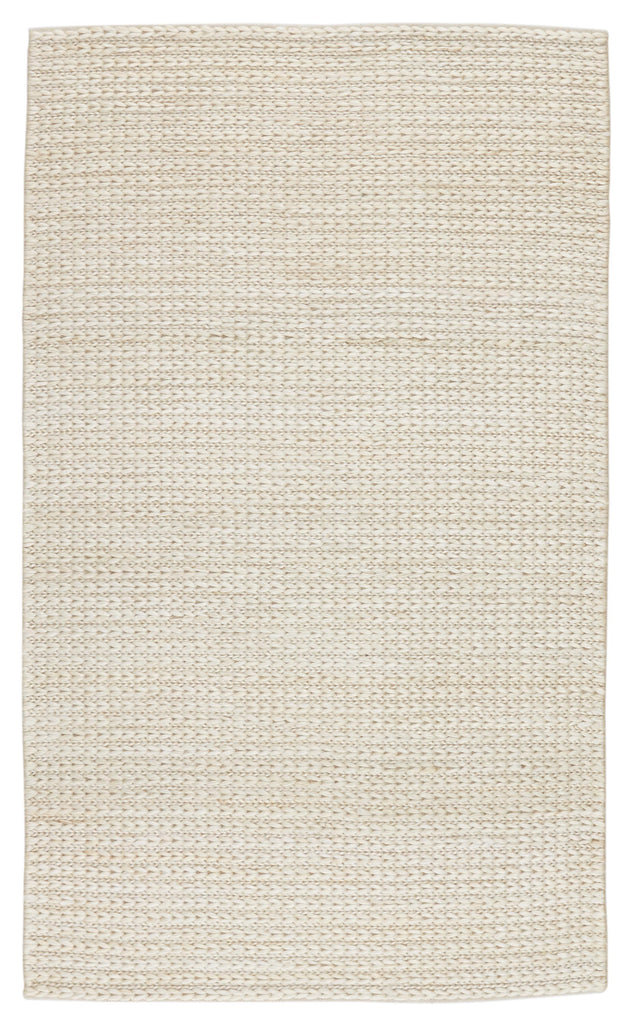 Jaipur Living Naturals Monaco Calista Solid White 5' x 8' Rug