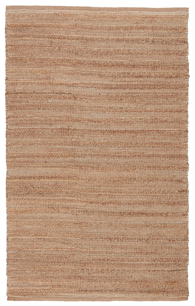 Jaipur Living Himalaya Canterbury Solid Tan / White 6' x 9' Rug