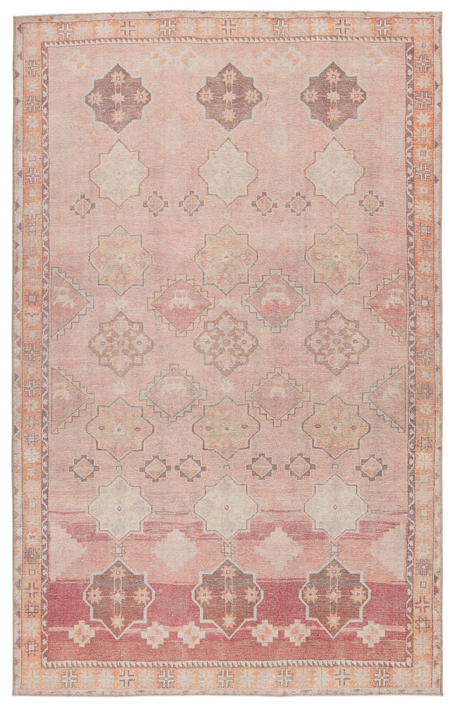 Jaipur Living Kairos Bijou Medallion Pink / Orange 5' x 7'6" Rug