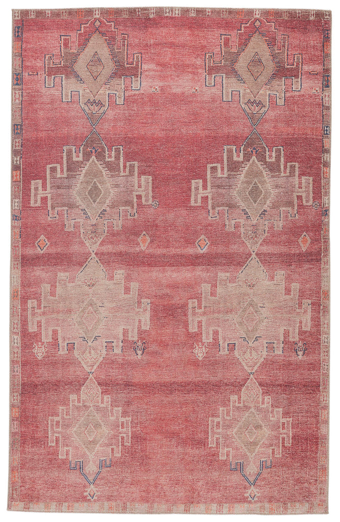 Jaipur Living Kairos Evadne Medallion Pink / Blue 6' x 9' Rug