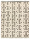 Jaipur Living Keoka Semra Geometric Cream / Gray 6' X 9' Rug