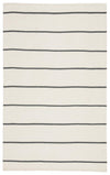 Jaipur Living Lanai Corbina Stripes Ivory / Dark Gray 2' X 3' Rug