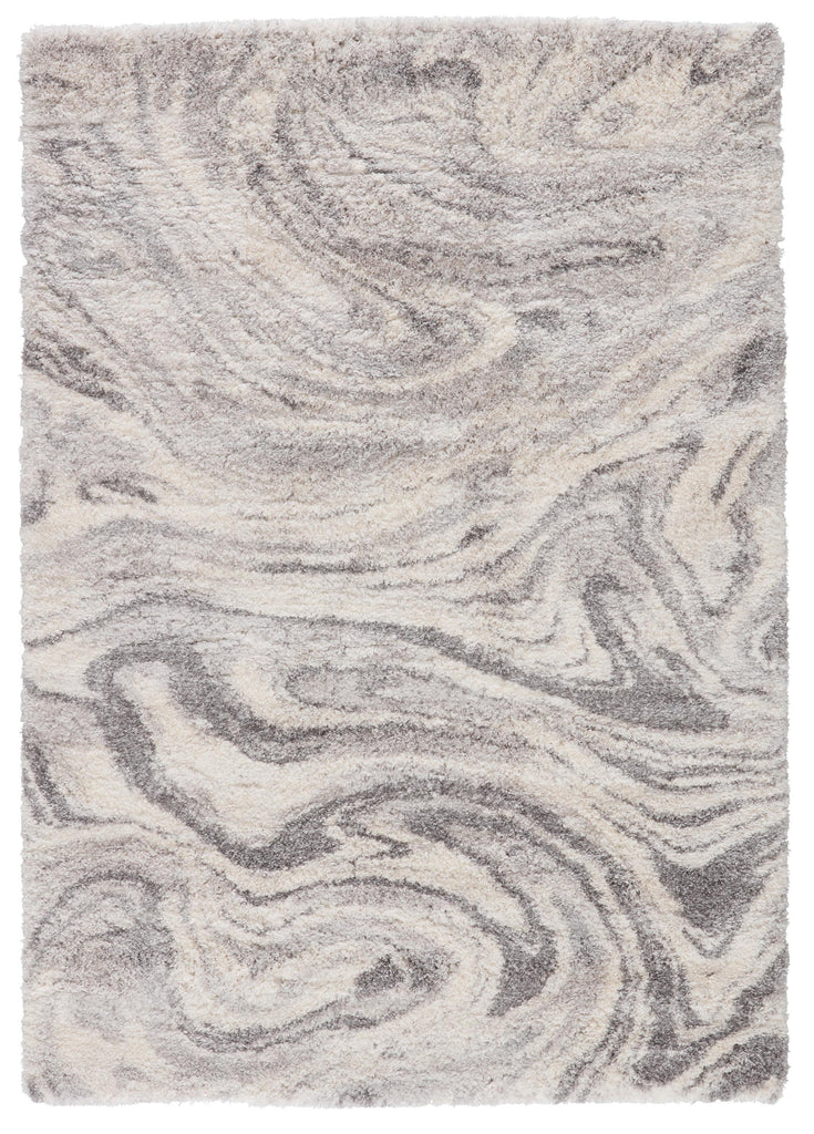 Jaipur Living Crescendo Abstract Gray/ Ivory Area Rug (2'X3')