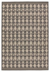 Jaipur Living Mahaba Maji Geometric Black / Beige 2' X 3' Rug